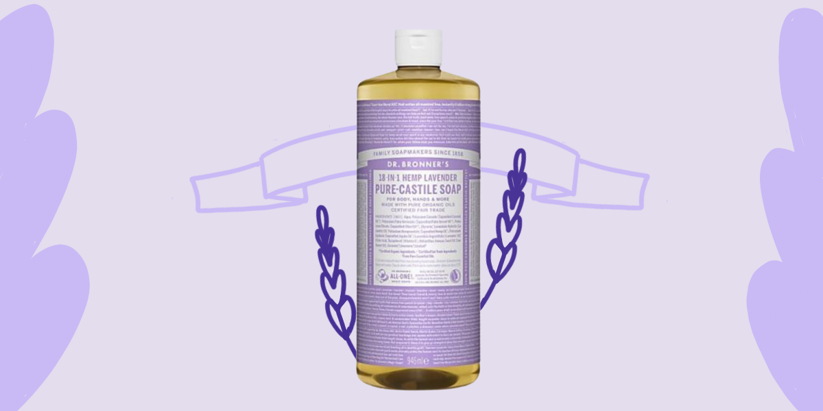 Dr Bronner's Lavender Pure Castille Liquid Soap