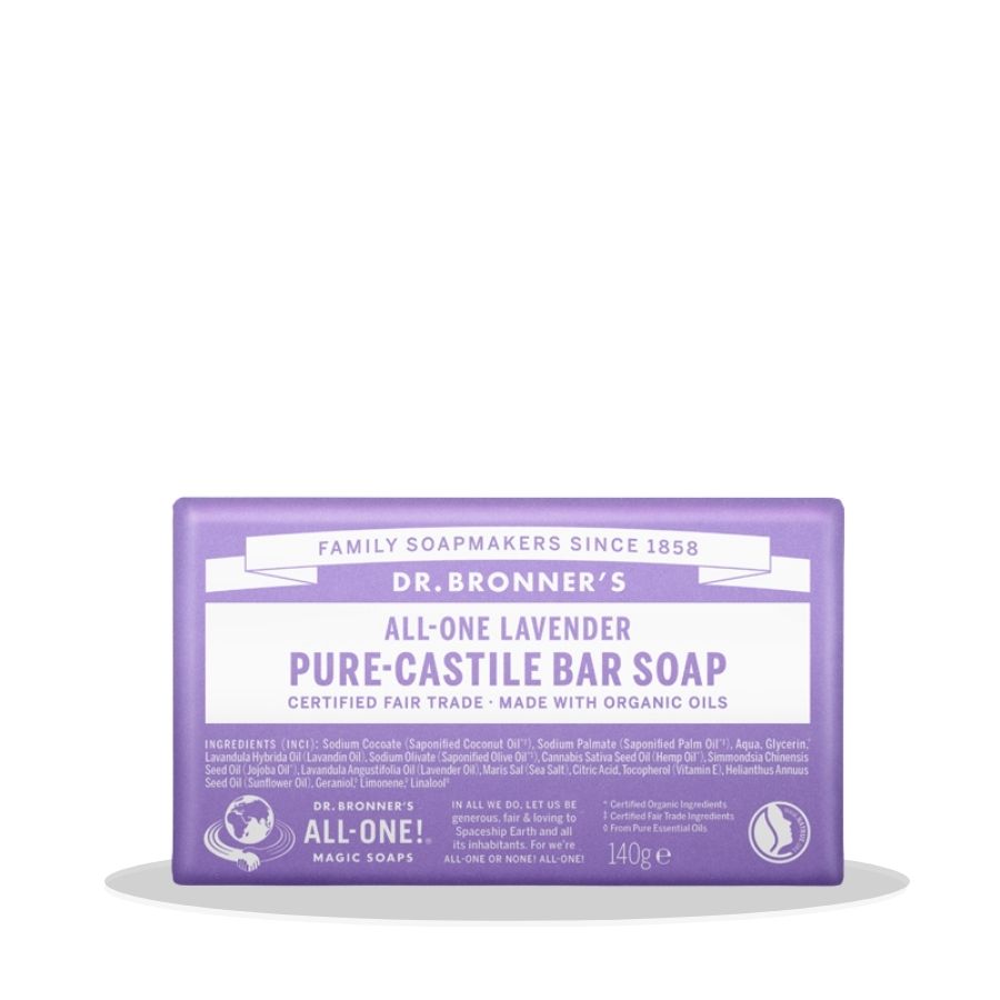 Dr Bronner's Lavender Castille Soap Bar