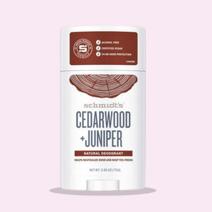 Schmidt's Natural Deodorant Stick Cedarwood & Juniper