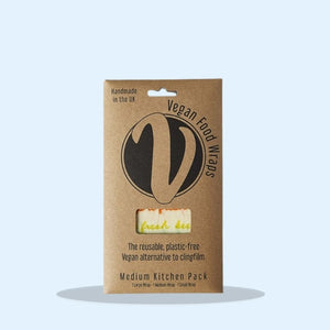 Vegan Wax Wraps Medium Kitchen Pack