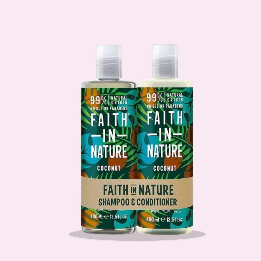 Image of Faith in Nature Coconut Shampoo & Conditioner