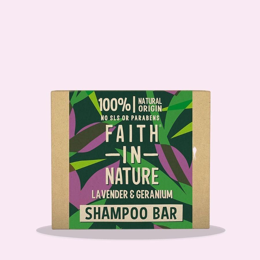 Image of Faith in Nature Lavender & Geranium Shampoo Bar