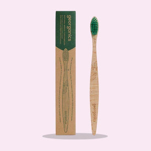 Image of Georganics Beechwood Toothbrush Medium Bristles