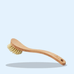 Image of Ecoliving Wooden Dish Brush with Plant Bristles (FSC 100%)