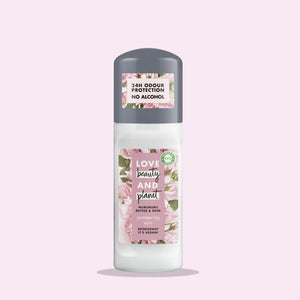 Image of Love Beauty and Planet Murumuru Butter & Rose Pampering Roll-On Deodorant
