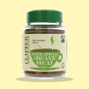Image of Clipper Fairtrade Organic Instant Decaf Coffee