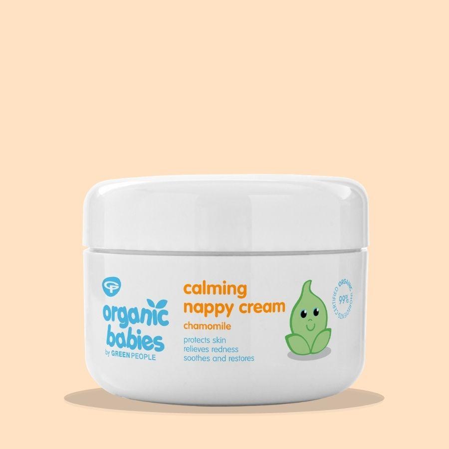 Image of Green People Organic Babies Calming Nappy Cream Chamomile