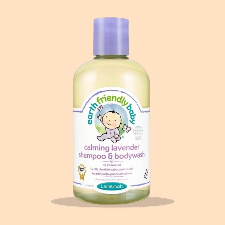 Image of Earth Friendly Baby Calming Lavender Shampoo & Bodywash