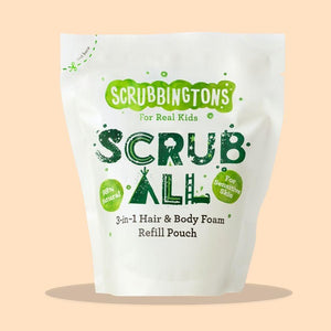 Image of Scrubbingtons Scrub All 3-in-1 Hair & Body Foam Refill Pouch