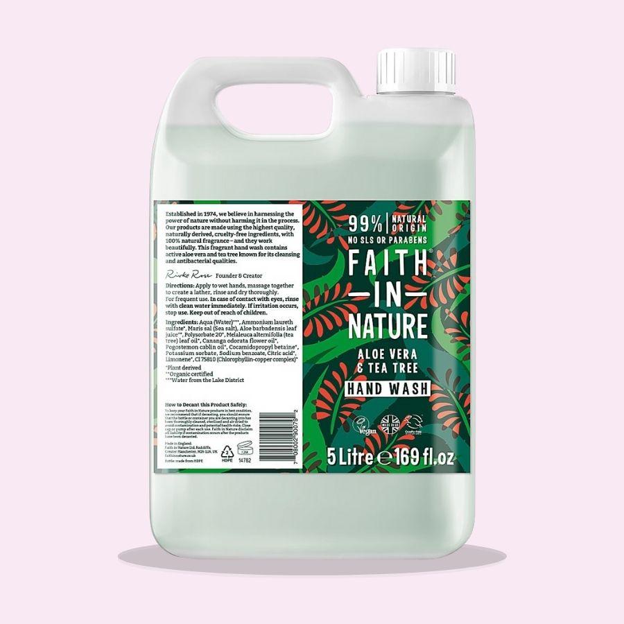 Image of Faith In Nature Aloe Vera & Tea Tree Hand Wash