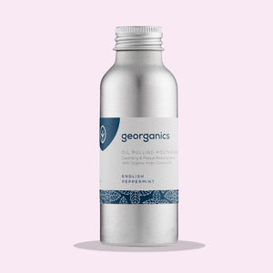 Image of Georganics Oil Pulling Mouthwash Peppermint