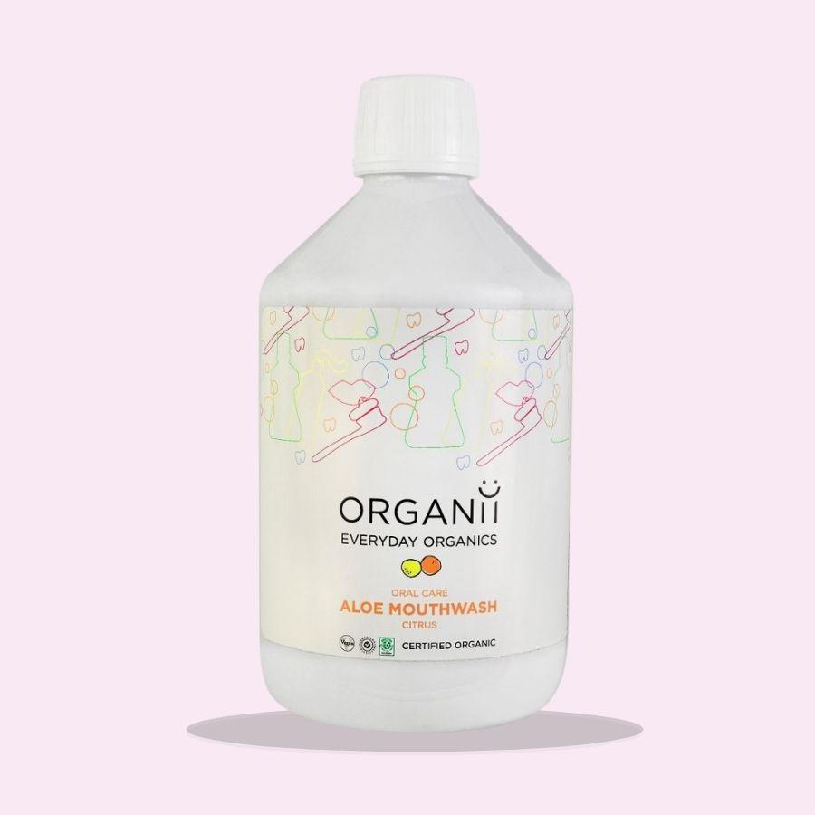 Image of Organii Organic Aloe Mouthwash Citrus
