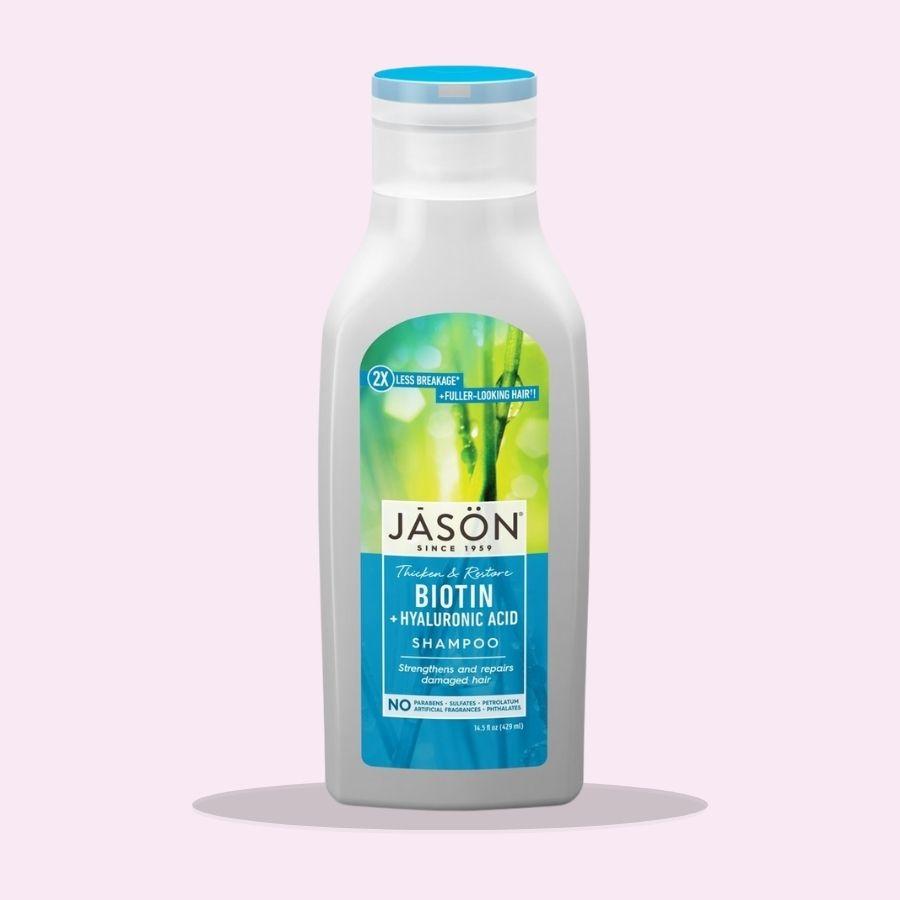 image of Jason Thicken & Restore Biotin + Hyaluronic Acid Shampoo