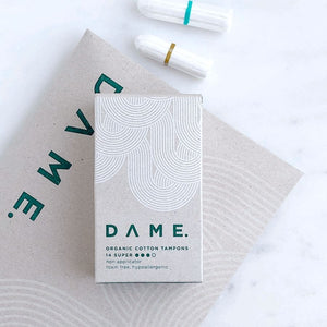 Dame Organic Tampons Super