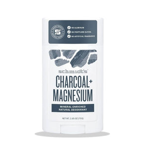 Schmidt's Natural Deodorant Stick Charcoal & Magnesium