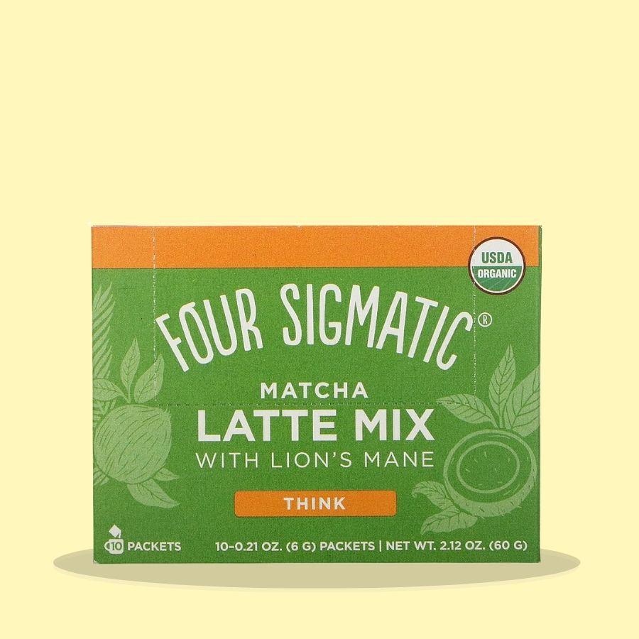 Image of Four Sigmatic Mushroom Matcha Latte with Lion’s Mane