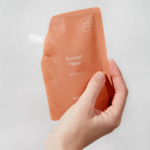 Haan Hand Sanitizer Refill Pouch Sunset Fleur