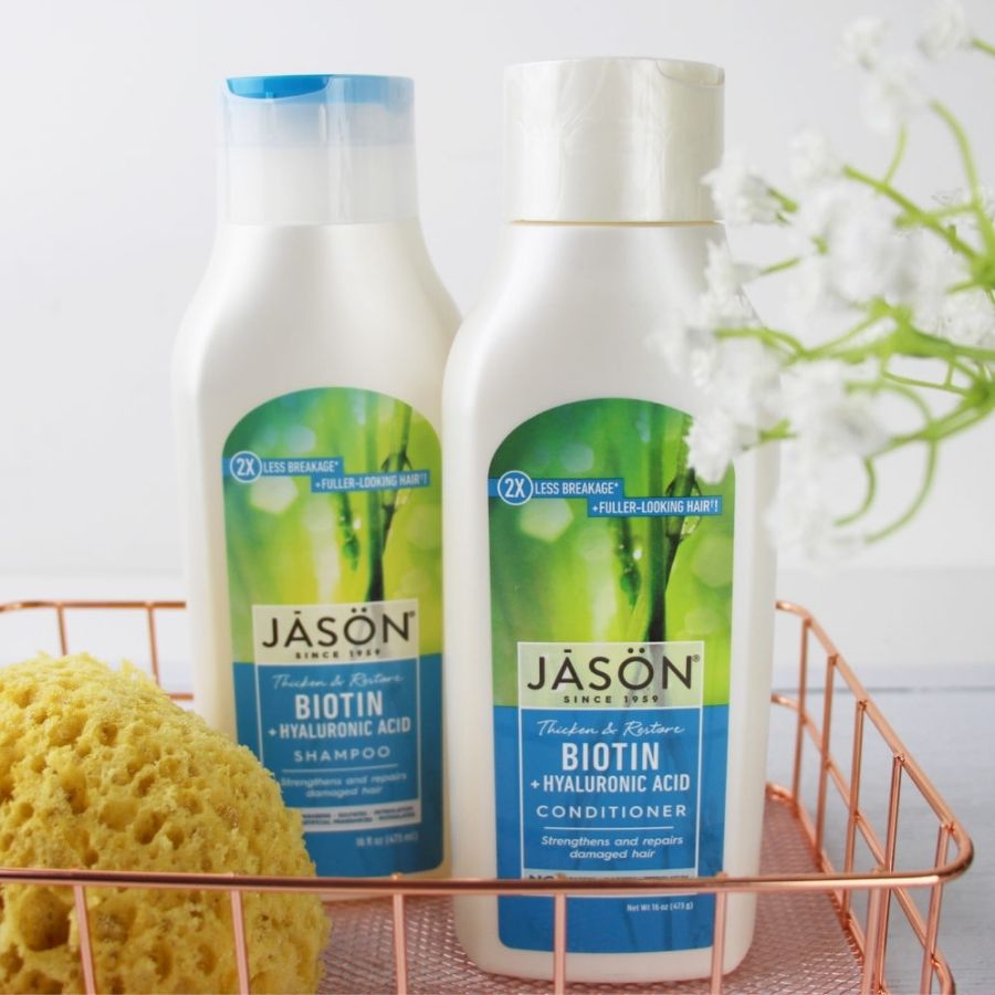 Jason Thicken & Restore Biotin + Hyaluronic Acid Shampoo