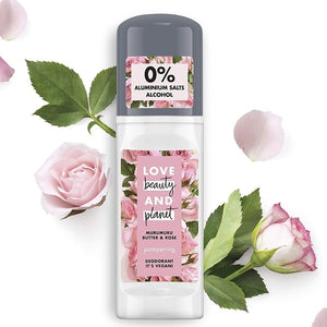 Love Beauty and Planet Murumuru Butter & Rose Pampering Roll-On Deodorant