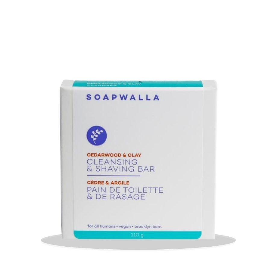 Soapwalla Cedarwood & Clay Cleansing Bar