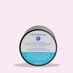 Image of Soapwalla Sensitive Lavender Mint Deodorant Cream