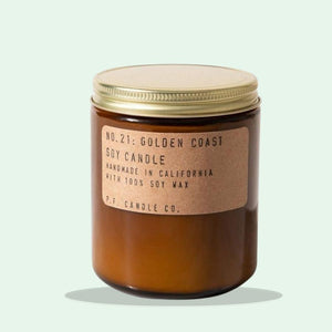 P.F. Candle Co. No. 21 Golden Coast Soy Candle
