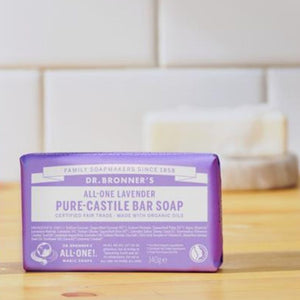 Dr Bronner's Lavender Castille Soap Bar