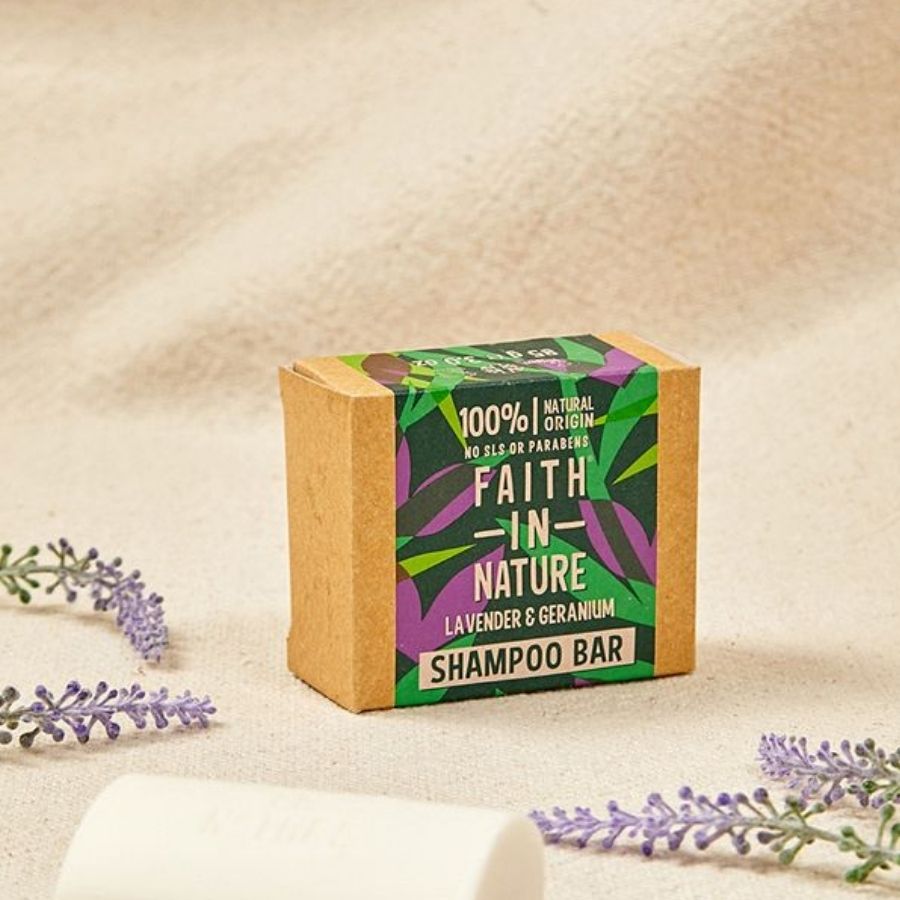 Faith in Nature Lavender & Geranium Shampoo Bar